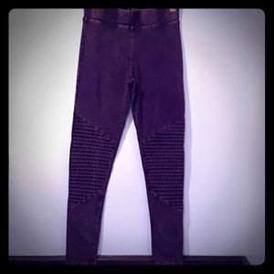 Burgandy Charlie Paige Leggings